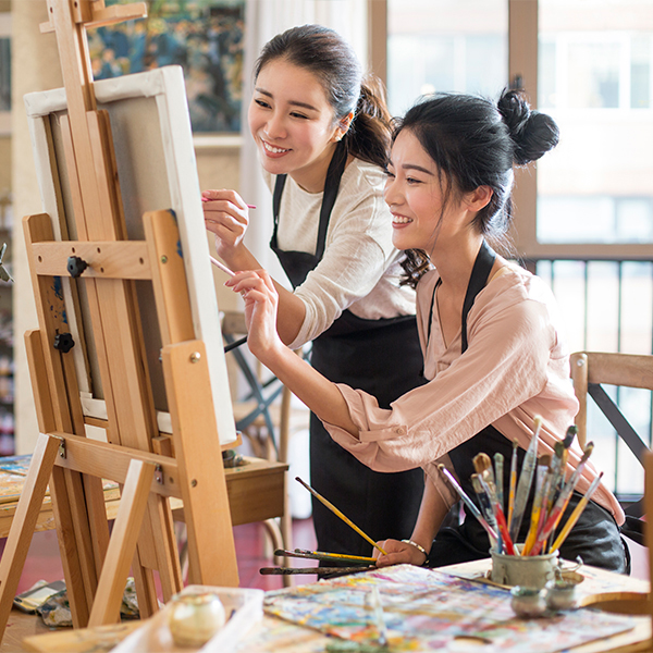 two girls