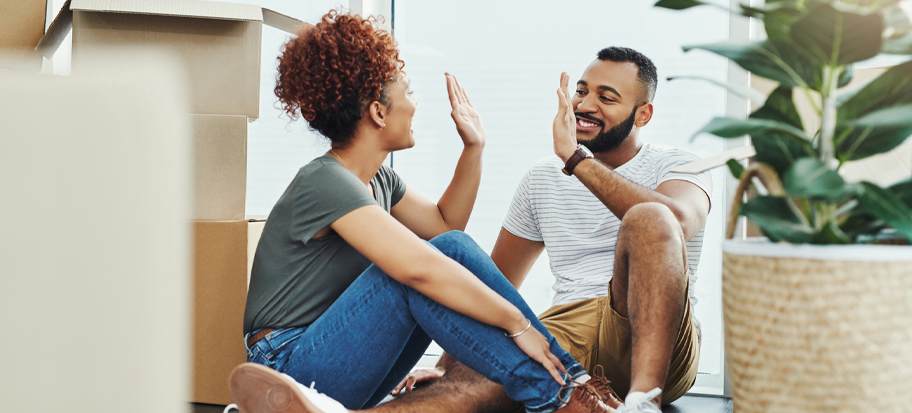 Couple who used their Lifetime ISA towards a first home