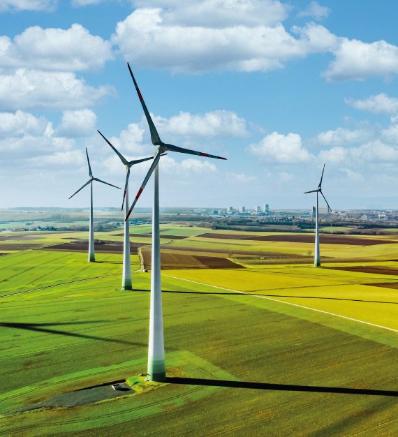 wind farm sustainable investing with foresters