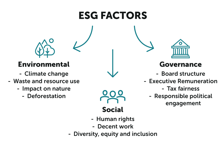 ESG factors explained in a graphic