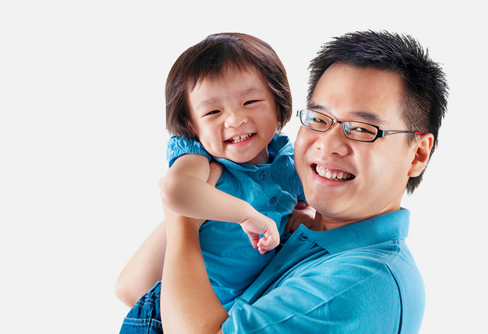 father and daughter