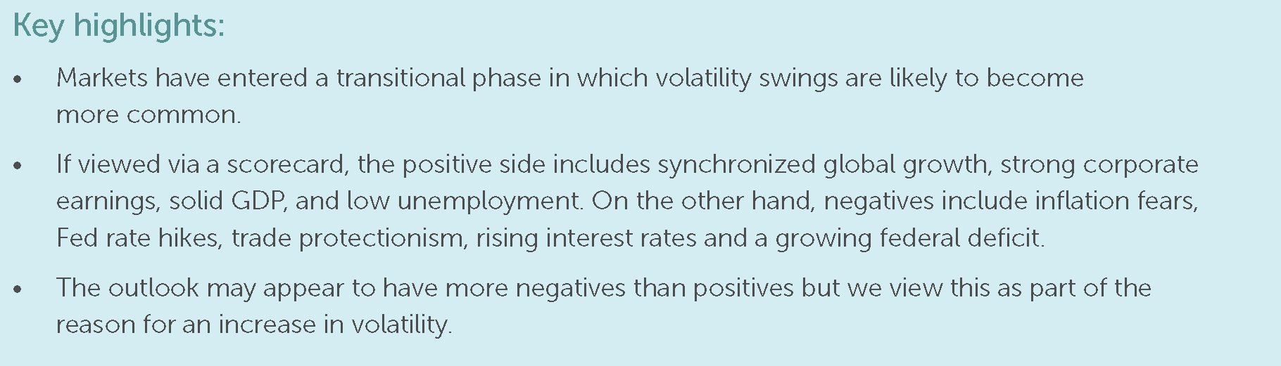 Key Highlights