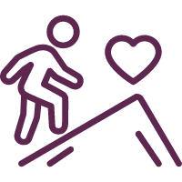hiking icon